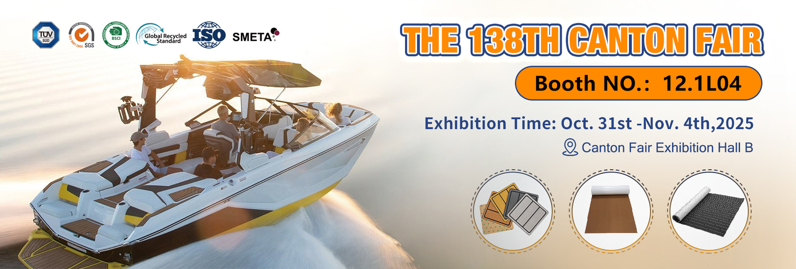 Шлюпка пены ЕВА украшая лист